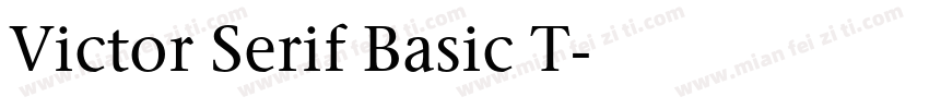 Victor Serif Basic T字体转换